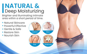 Soft skin after application hints at lasting moisture and smooth feel.