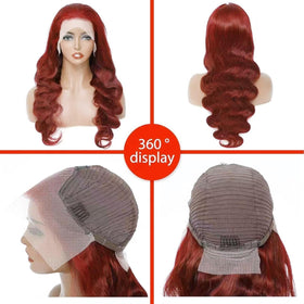 METDIO 180% density glueless wig offering fullness and secure all-day wear