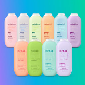 Method Daily Zen 18 oz six-pack suits family bathrooms