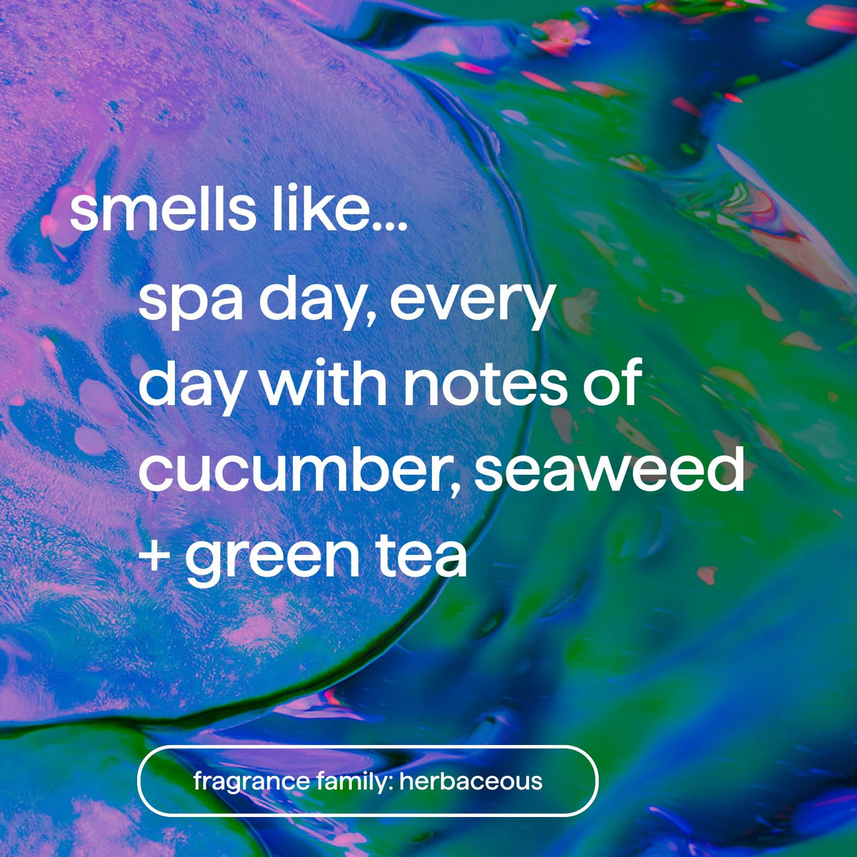 Method Daily Zen cucumber infusion delivers refreshing skin after workouts