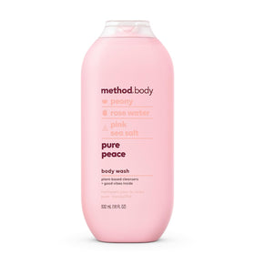 Method Body Wash Pure Peace bottle with soothing aroma for unwinding