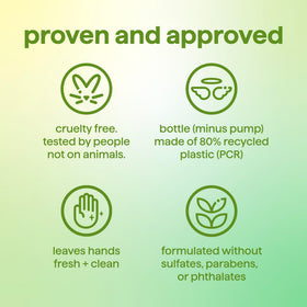 Method cruelty-free logo emphasizes ethical skincare choice.