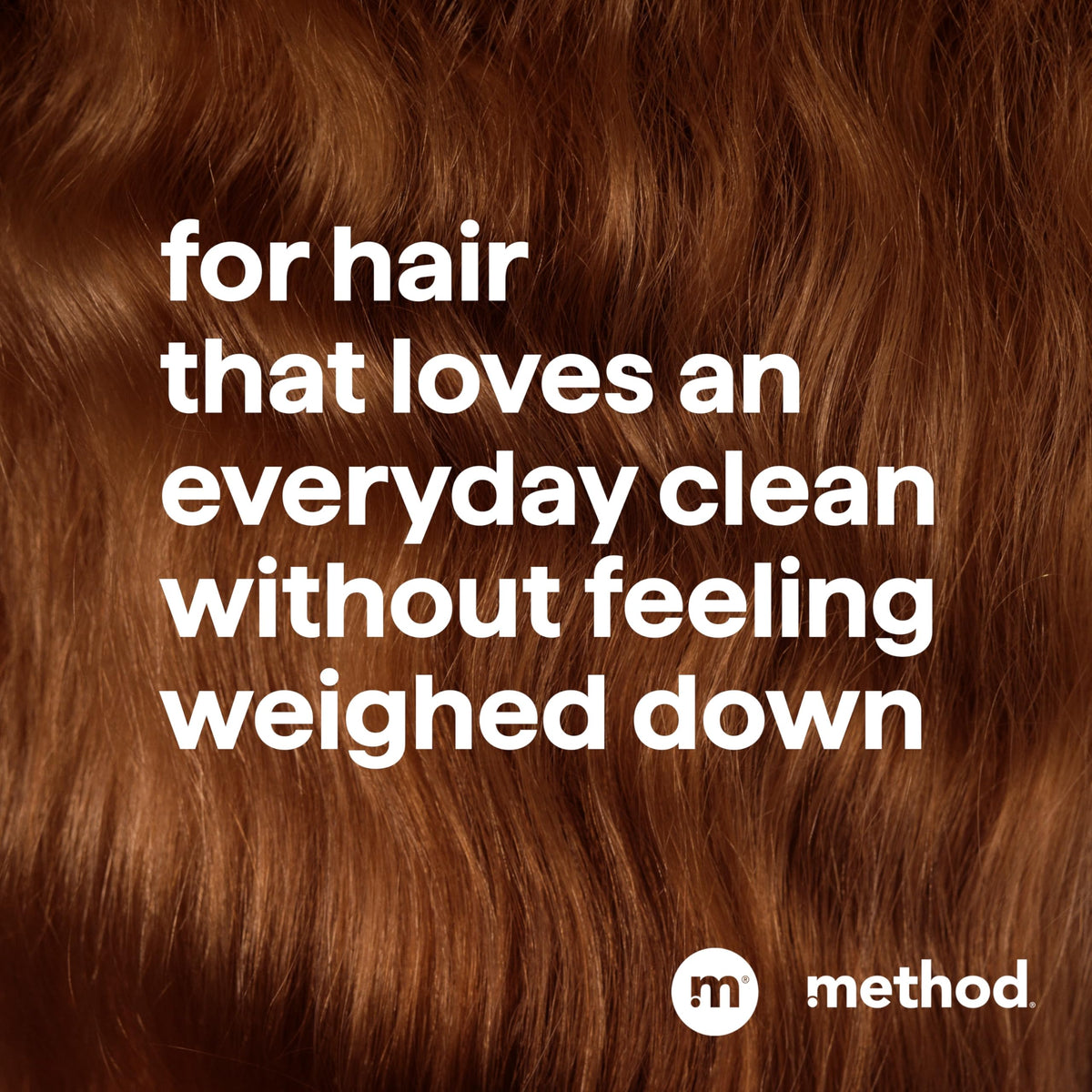 Method Daily Zen Shampoo lather closeup reveals gentle daily cleansing.