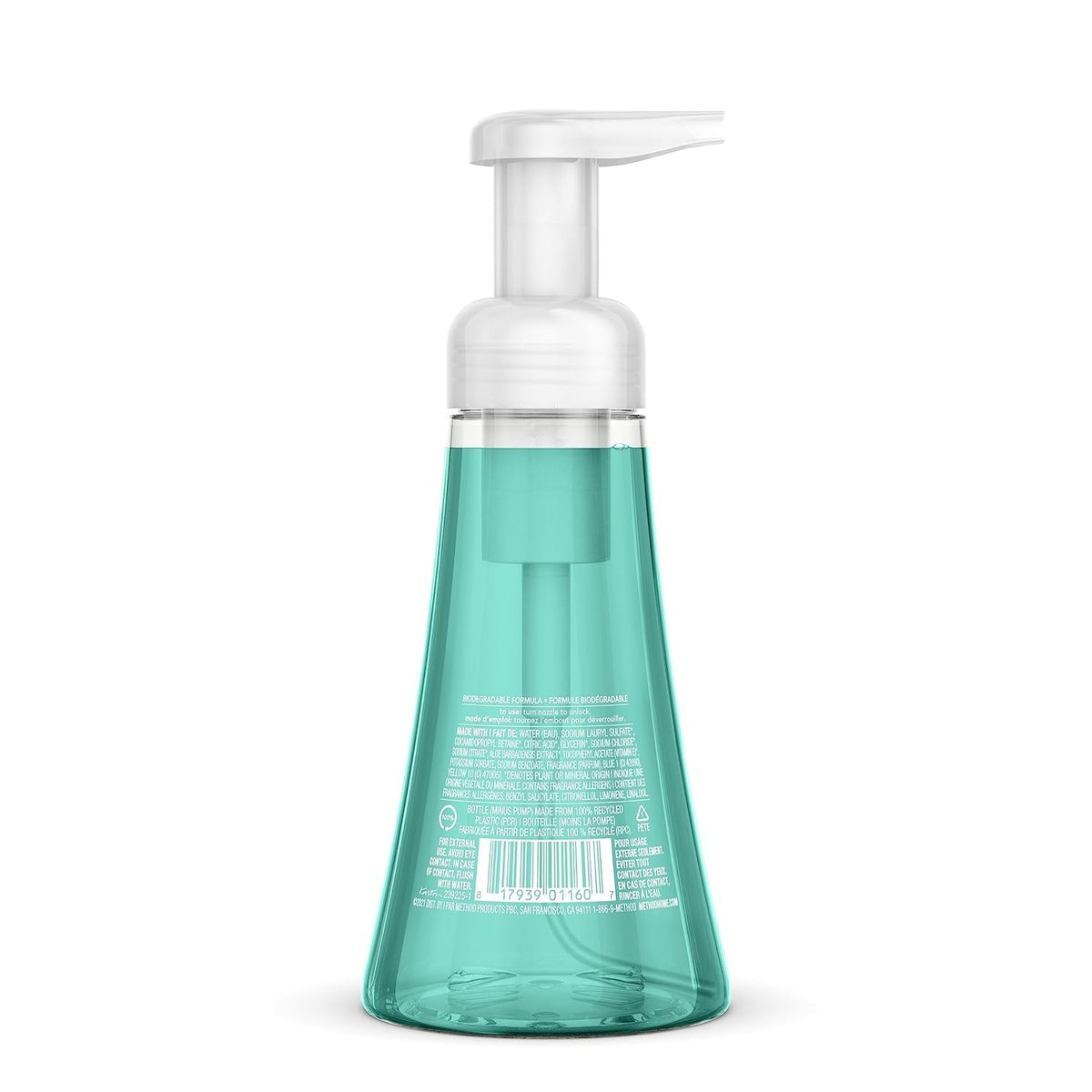 Method Hand Foaming Soap Lemon Mint bottle highlighting bright, invigorating fragrance