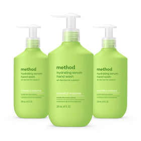 Method Hydrating Serum Hand Wash bottle showing nourishing hydration for hands.