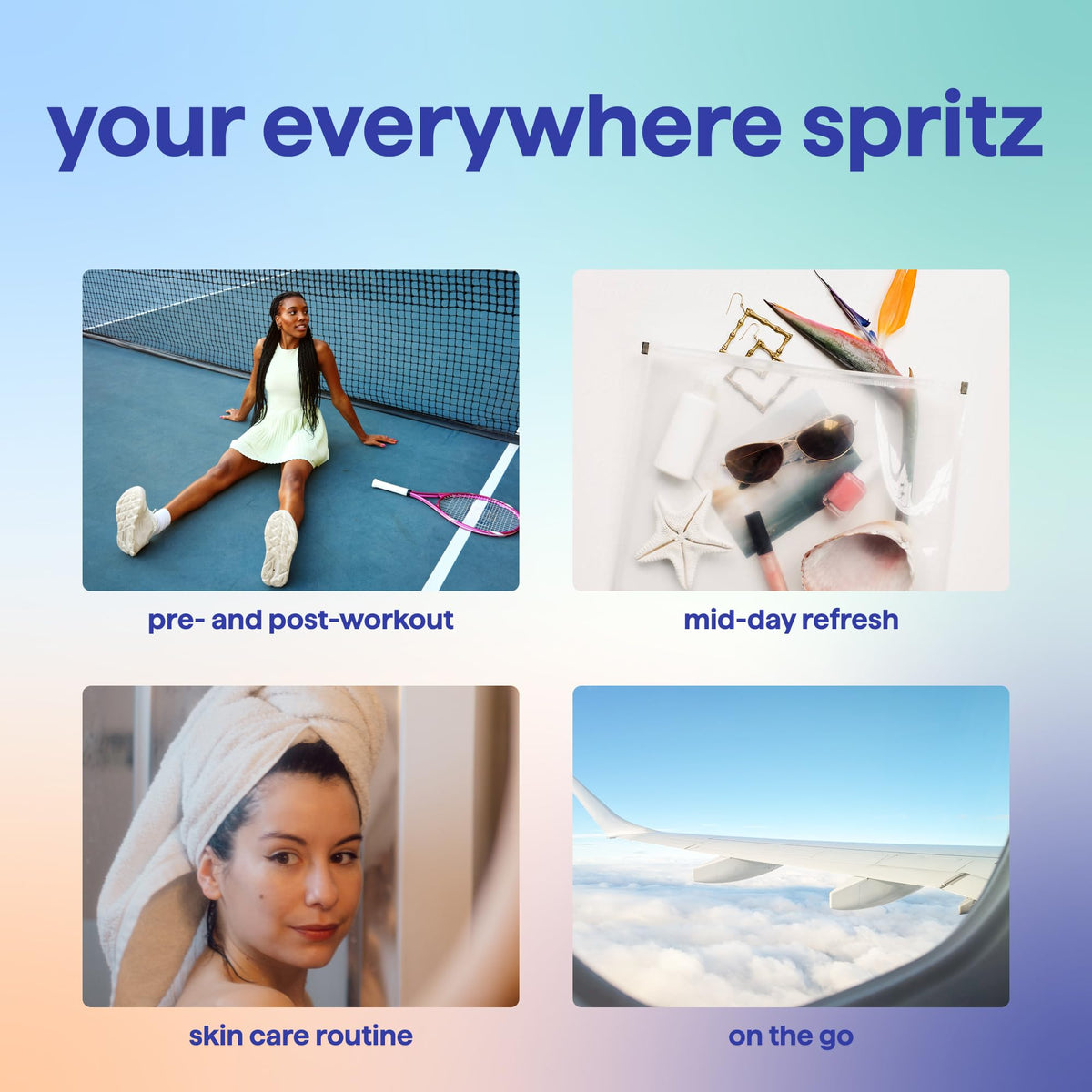 Method Skin Spritz after shaving, soothing for comfortable skin.