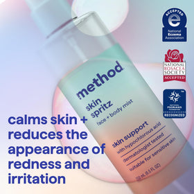 Method Hypochlorous Skin Spritz post-workout refreshes and cools skin