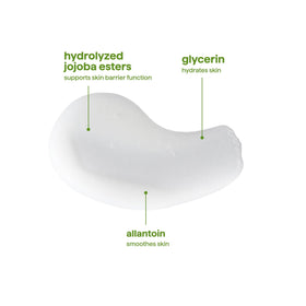 Method jojoba esters and glycerin support soft skin and balanced feel.