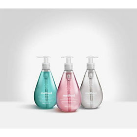 Method Waterfall label detail highlights plant-based cleansing formulation.