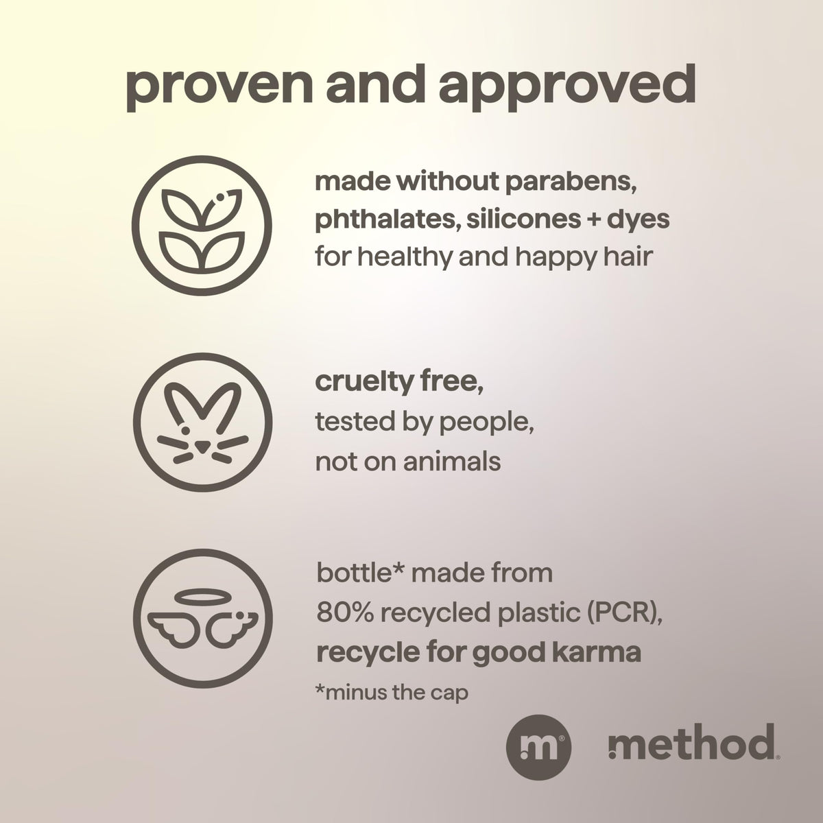 Packaging made from 80% recycled plastic to reduce waste.