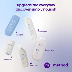 Method Simply Nourish conditioner is cruelty-free and gentle for sensitive skin