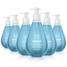 Method Sea Minerals bottle shows gel hand soap for daily cleansing.