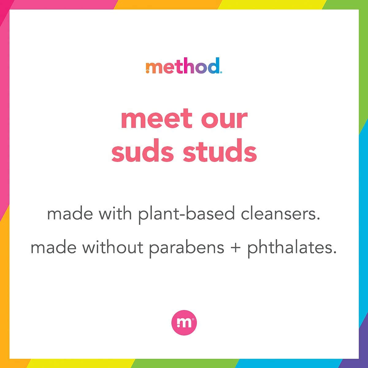 Method Sea Minerals non-paraben formula for gentle cleansing.