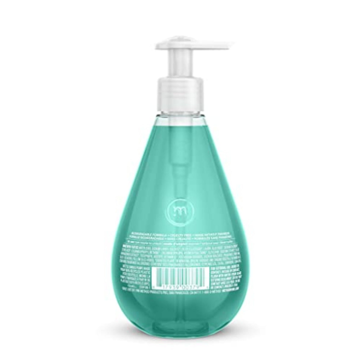 Method Waterfall hand soap scent creates fresh lather for everyday use.