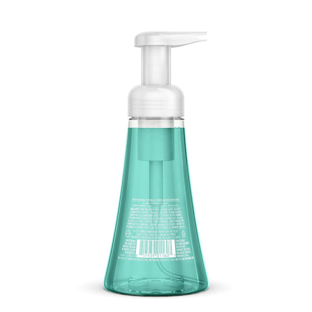 Method Waterfall refill 38oz demonstrating easy dispenser maintenance and long-lasting supply.