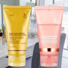 Metiplou collagen mask night-use routine promotes overnight hydration