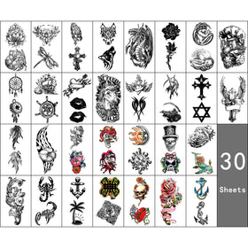 Metuu Halloween arm tattoos for forearm and shoulder looks.