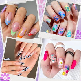 Metuu water-based markers dry quickly for no-fuss nail art sessions.