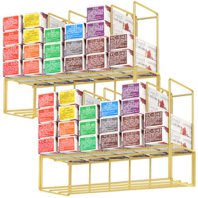 Meudid wall-mounted hair color organizer keeps dye tubes neatly accessible