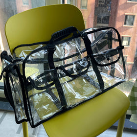 Mewcho clear tote supports organized routines at work or on the move.