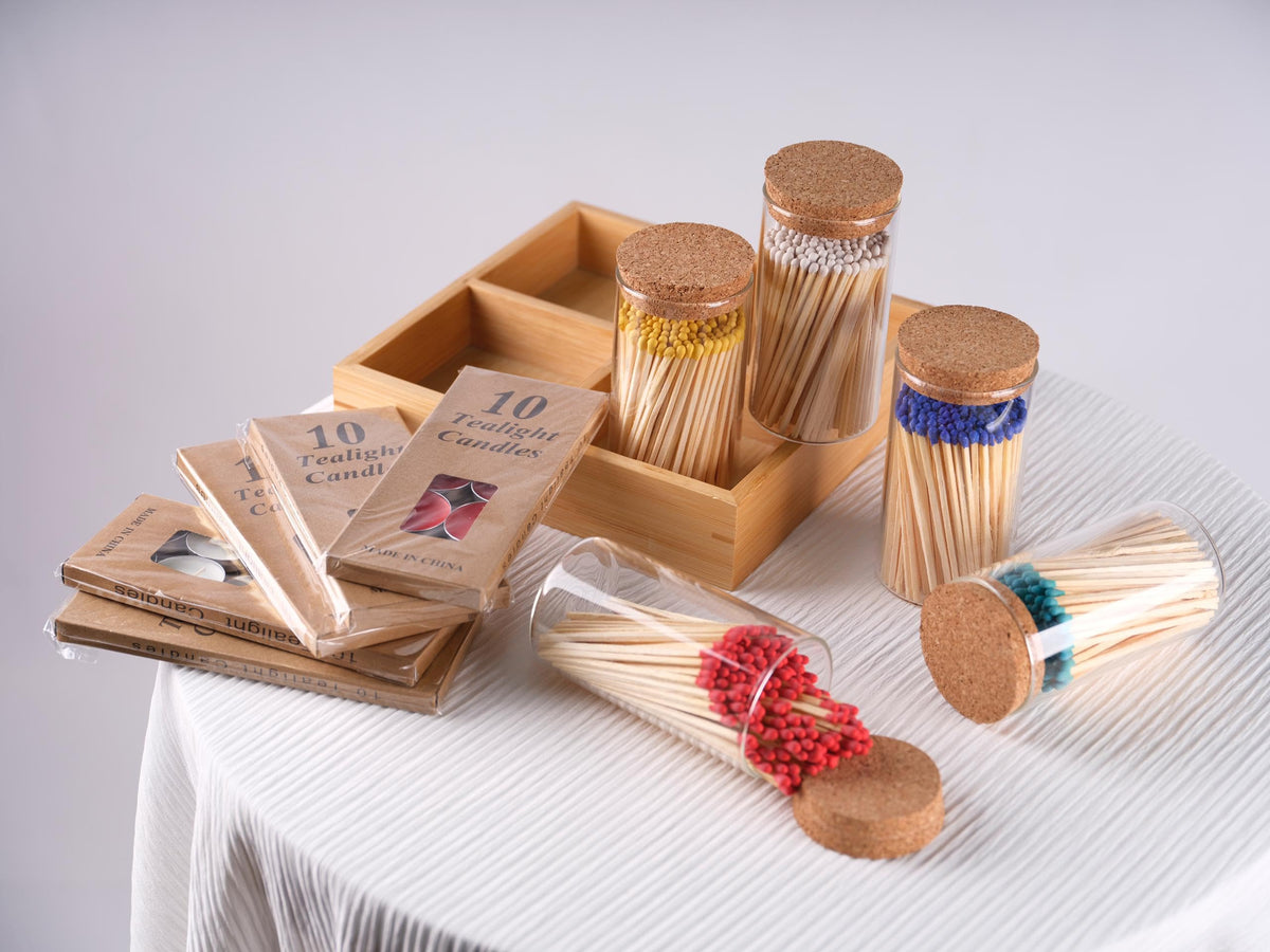 Meya Luxury elegant gift pack for candle lovers and decor enthusiasts.