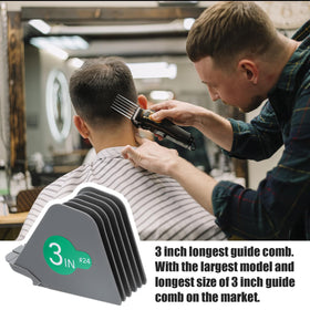 Meyeyaia clipper guards 1.5-inch for gentle, manageable trims
