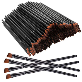 Meyeyaia disposable angled eyebrow brush package top view for hygienic makeup application