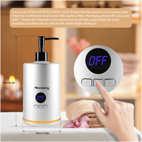 Mezsocly oil warmer black finish suits modern salon interiors.