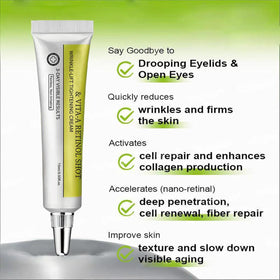 Mfxalx Botoxmix Vita-A Retinol Cream texture swirl showing depth and smoothness