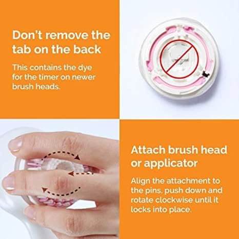 MFY Mia 2 replaceable brush heads tailor cleansing for acne and dullness.