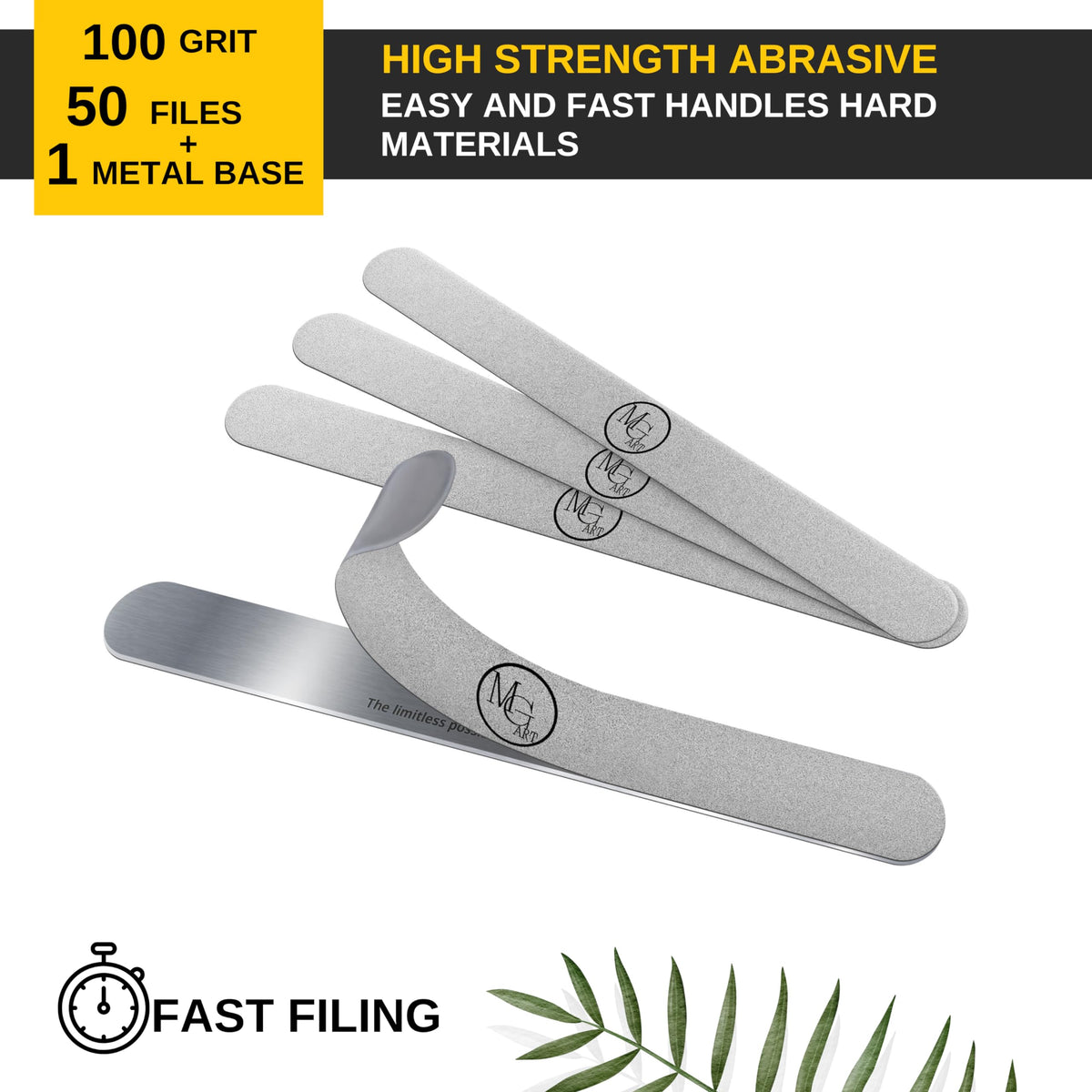 MGart hygienic manicure tools set for safe, skin-friendly nail prep