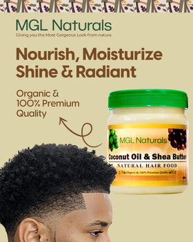 MGL Naturals apply-on hair image showing creamy texture for softness