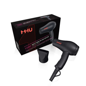 MHU mini blow dryer 1.8m salon cord for flexible setup