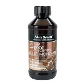 Mia Secret coffee scented liquid monomer bottle with aroma during manicures