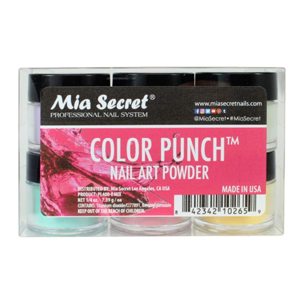 Mia Secret Color Punch Pistache swatch for chic nail art ideas