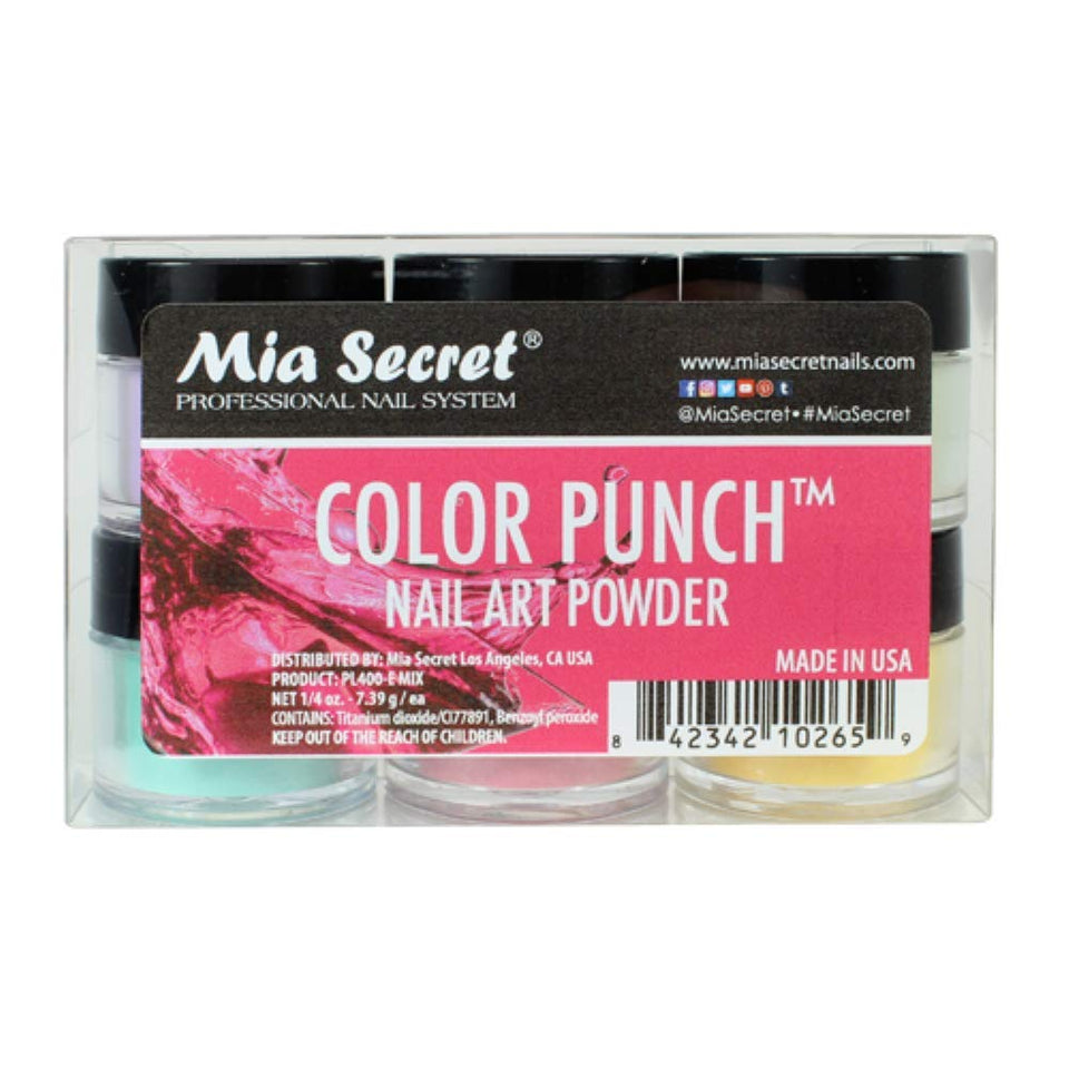 Mia Secret Color Punch Pistache swatch for chic nail art ideas