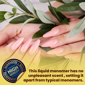 Mia Secret Odorless Fusion UV LED Monomer delivers exceptional adhesion and flexibility for durable nails.