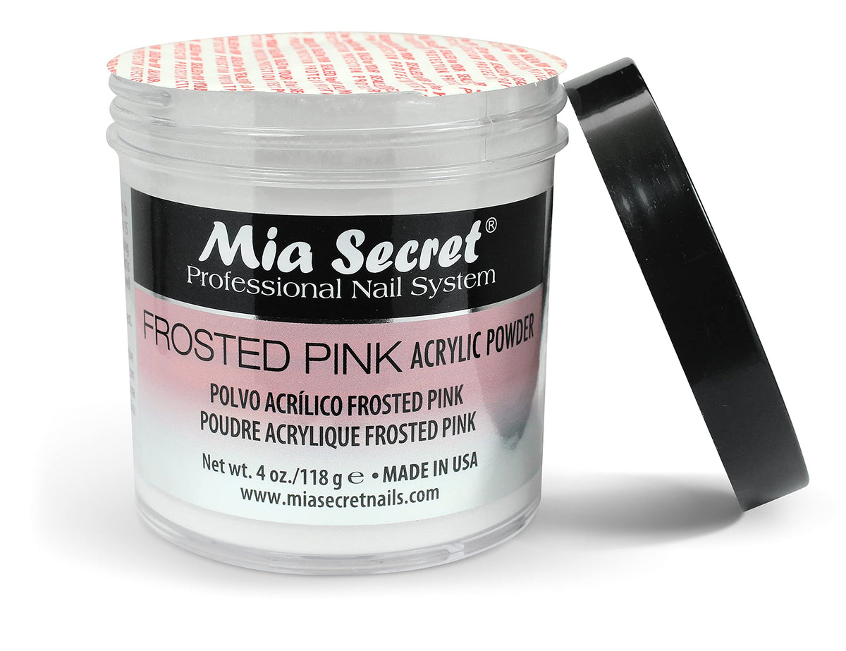Mia Secret Frosted Pink powder offers trendy pink shade for nails and versatile art