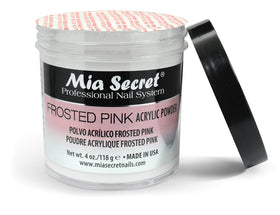 Mia Secret Frosted Pink powder offers trendy pink shade for nails and versatile art