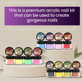 Vibrant color swatches from the Fruity Collection to spark creative nail designs.