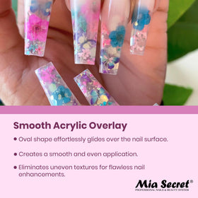 Mia Secret Kolinsky Art Brush Purple smooth application for consistent coverage