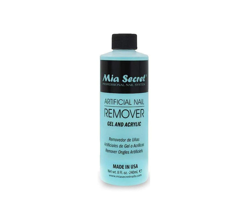 Mia Secret Nail Remover Gel 8oz bottle enables quick, low-odor gel removal.