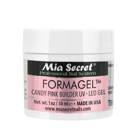 Mia Secret Nudes Formagel blush cover bottle close-up for natural-looking nails