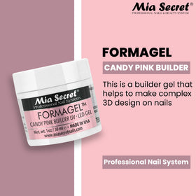 Mia Secret Nudes Formagel tan cover swatch showing nude depth