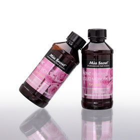 Gentle on sensitive clients with Mia Secret rose-scented monomer at the station.