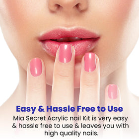 Mia Secret Studio Acrylic Kit design tools showcase versatile options for creative nail projects