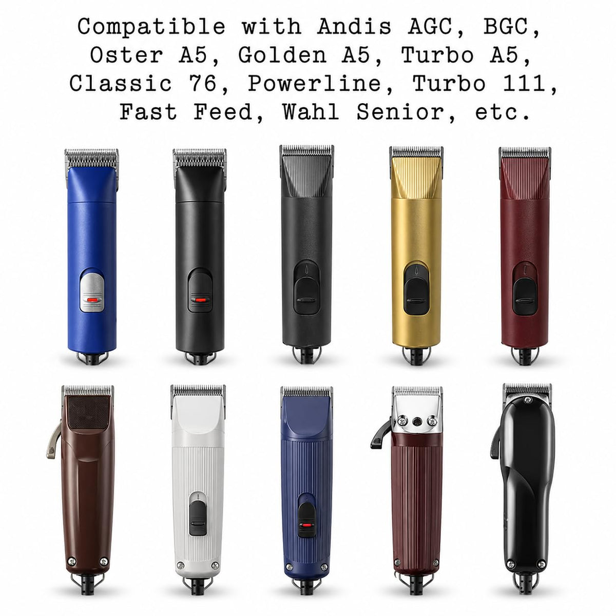 Miaco guard sizes range from 1/16 to 1 1/4 inch for precise length control