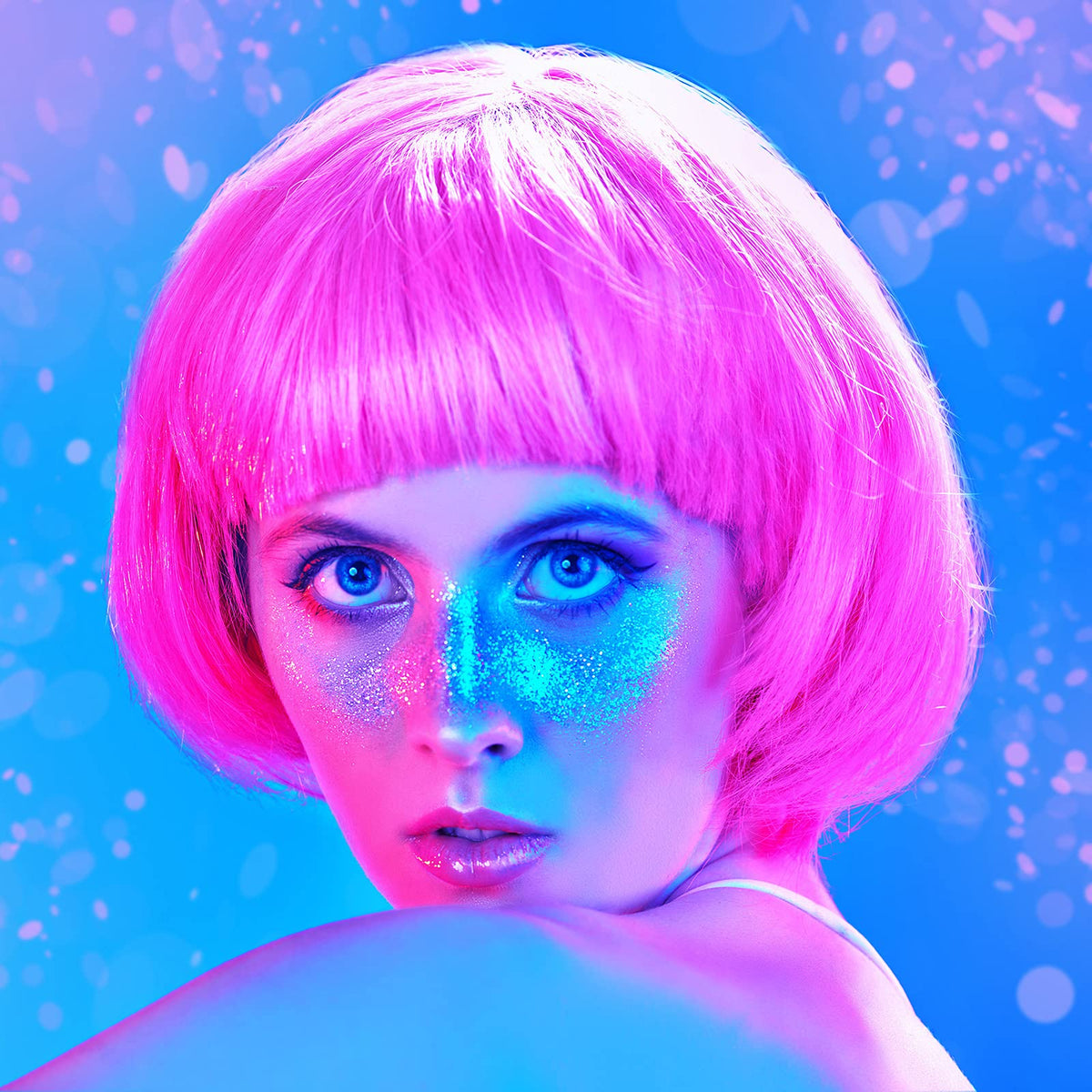 MIAHART bachelorette party supplies glow-ready wigs and glasses