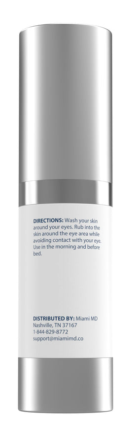 Close-up dropper applying MiamiMD serum for quick absorption during morning routine