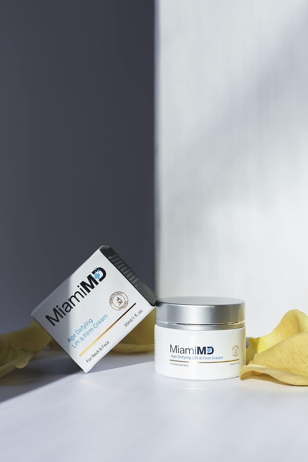 Open jar reveals creamy texture ready to absorb.
